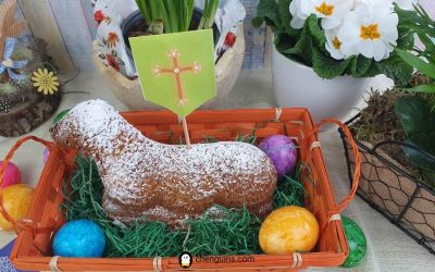 How to make Classic German Easter Lamb Cake (Osterlammkuchen)