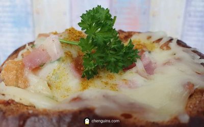How to make Stuffed Bread Rolls with Cheese and Ham