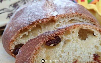 How to make Sourdough Raisin Bread for Toddlers