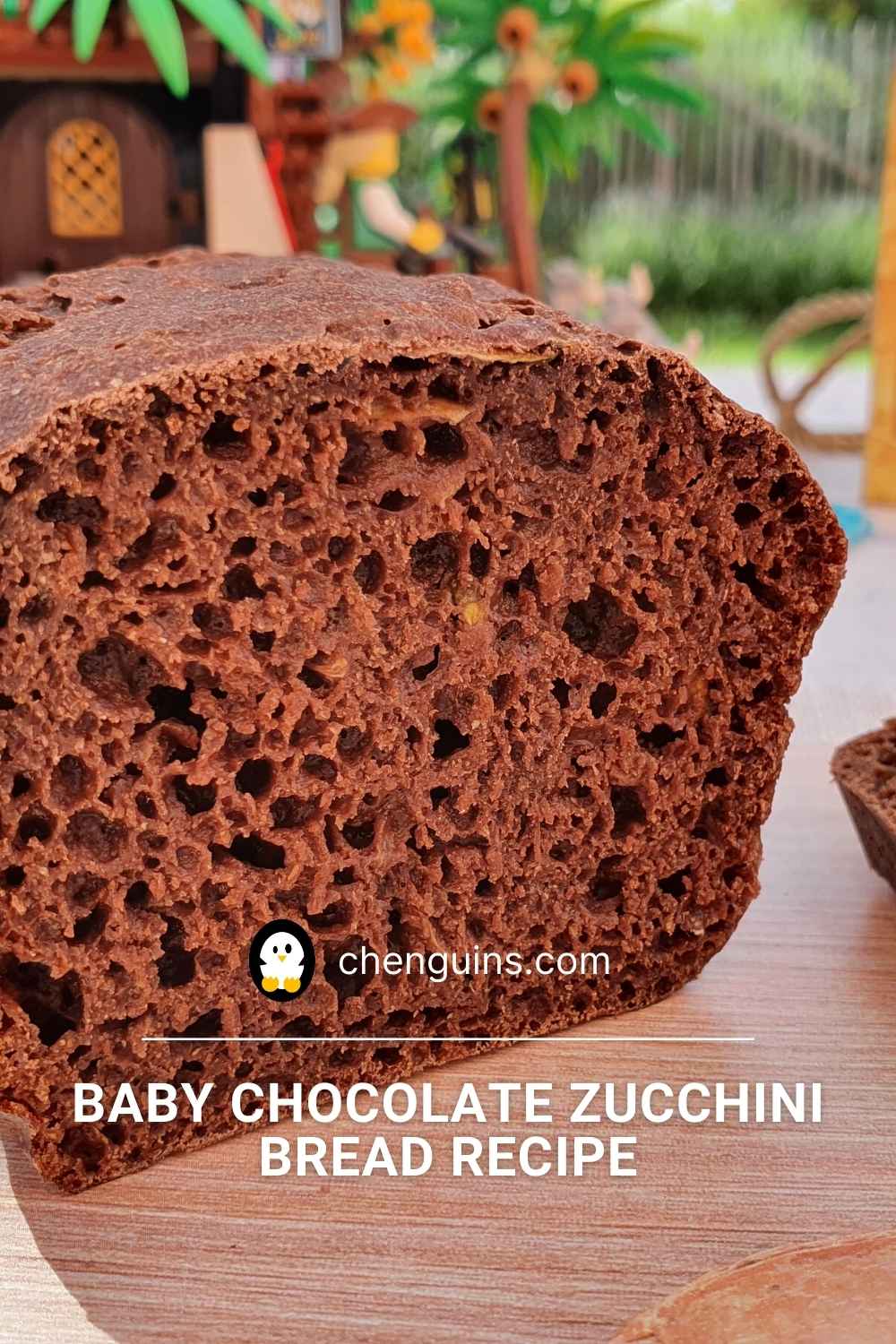 CHOCOLATE ZUCCHINI BREAD