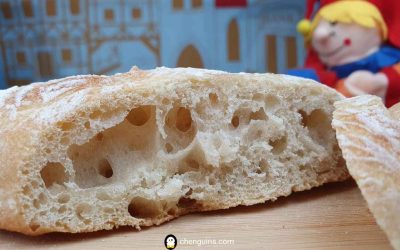 How to make basic baby bread with sourdough starter